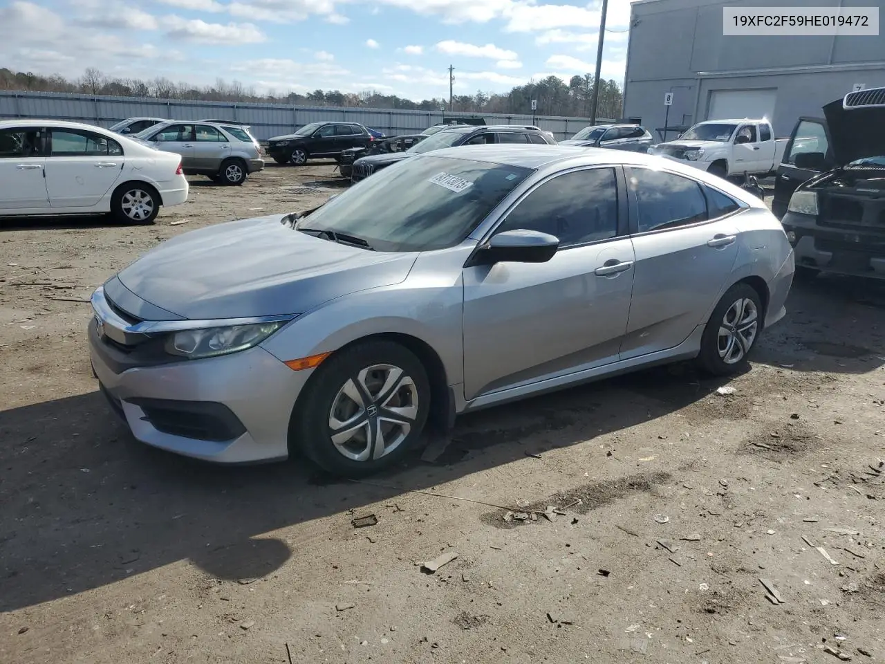 19XFC2F59HE019472 2017 Honda Civic Lx
