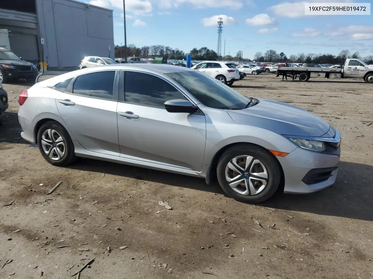 19XFC2F59HE019472 2017 Honda Civic Lx