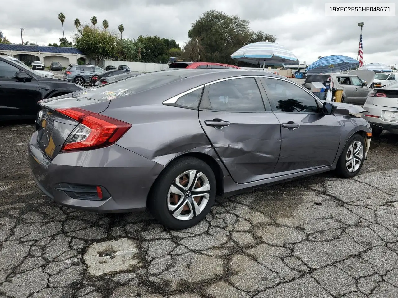 19XFC2F56HE048671 2017 Honda Civic Lx