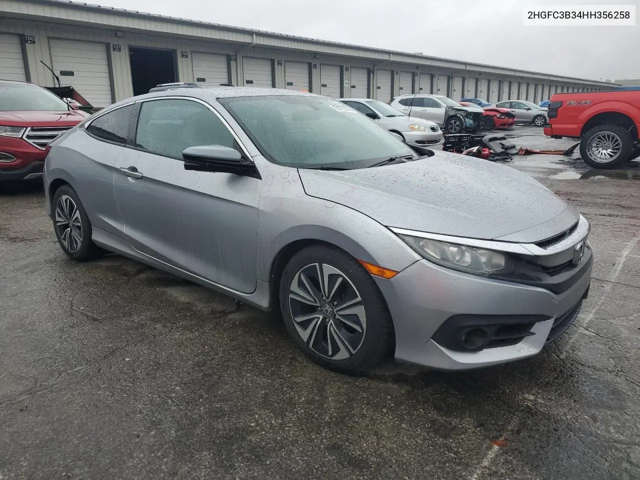 2HGFC3B34HH356258 2017 Honda Civic Ex