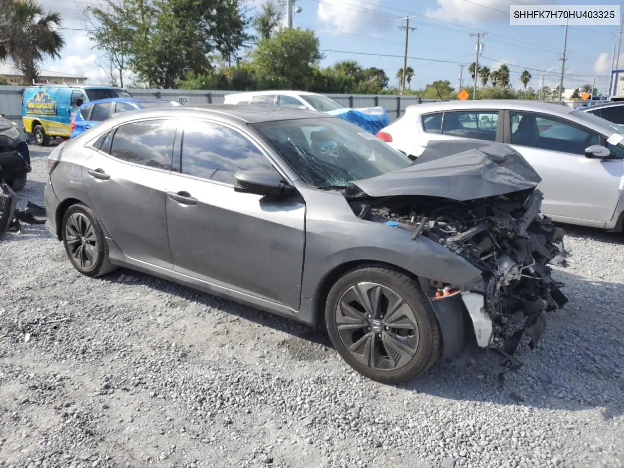 SHHFK7H70HU403325 2017 Honda Civic Exl