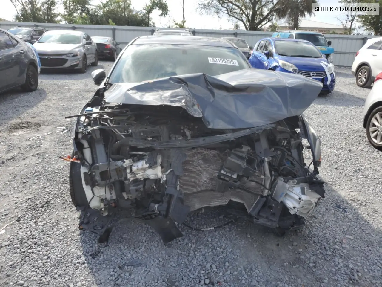 SHHFK7H70HU403325 2017 Honda Civic Exl