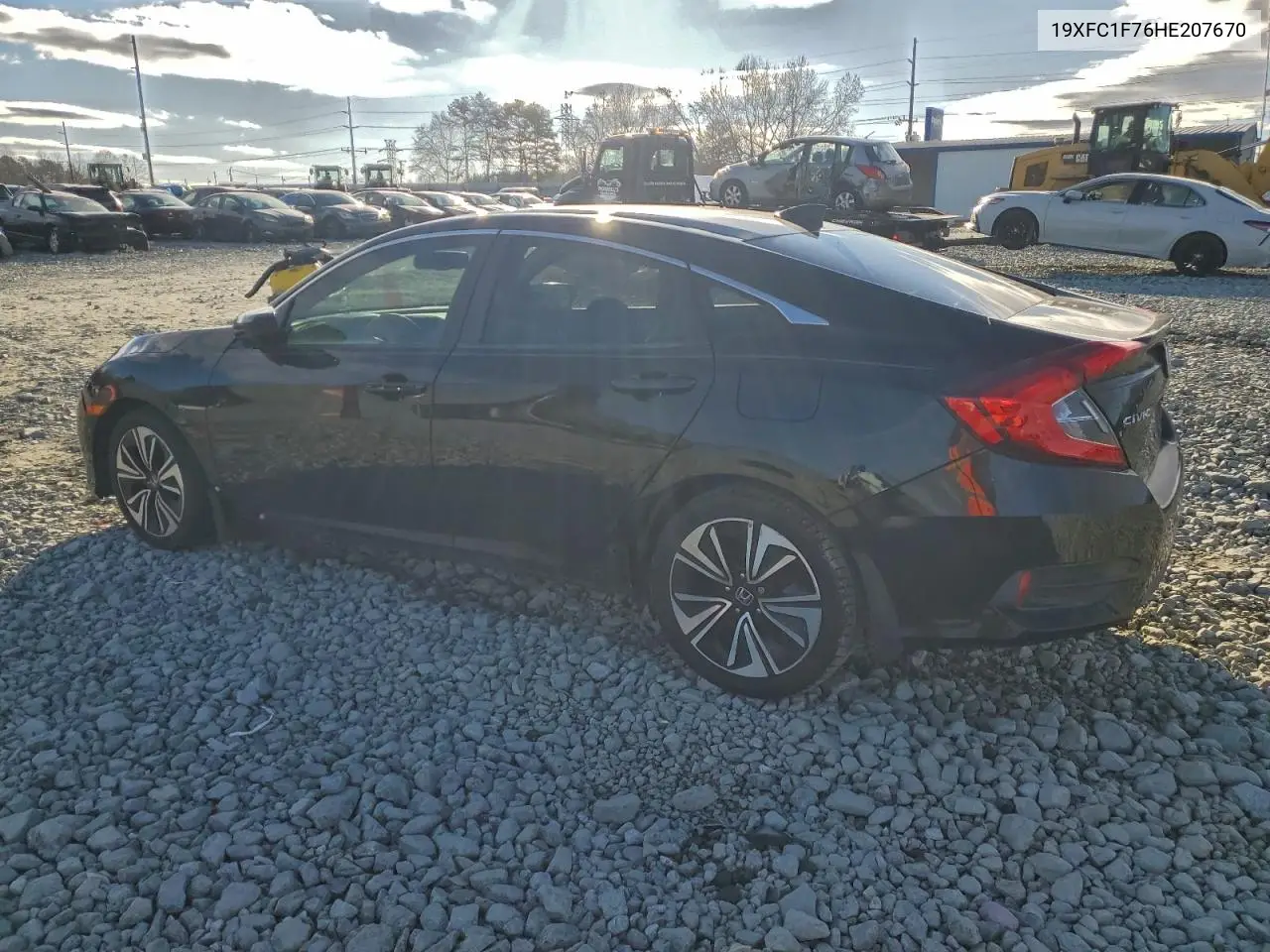 19XFC1F76HE207670 2017 Honda Civic Exl