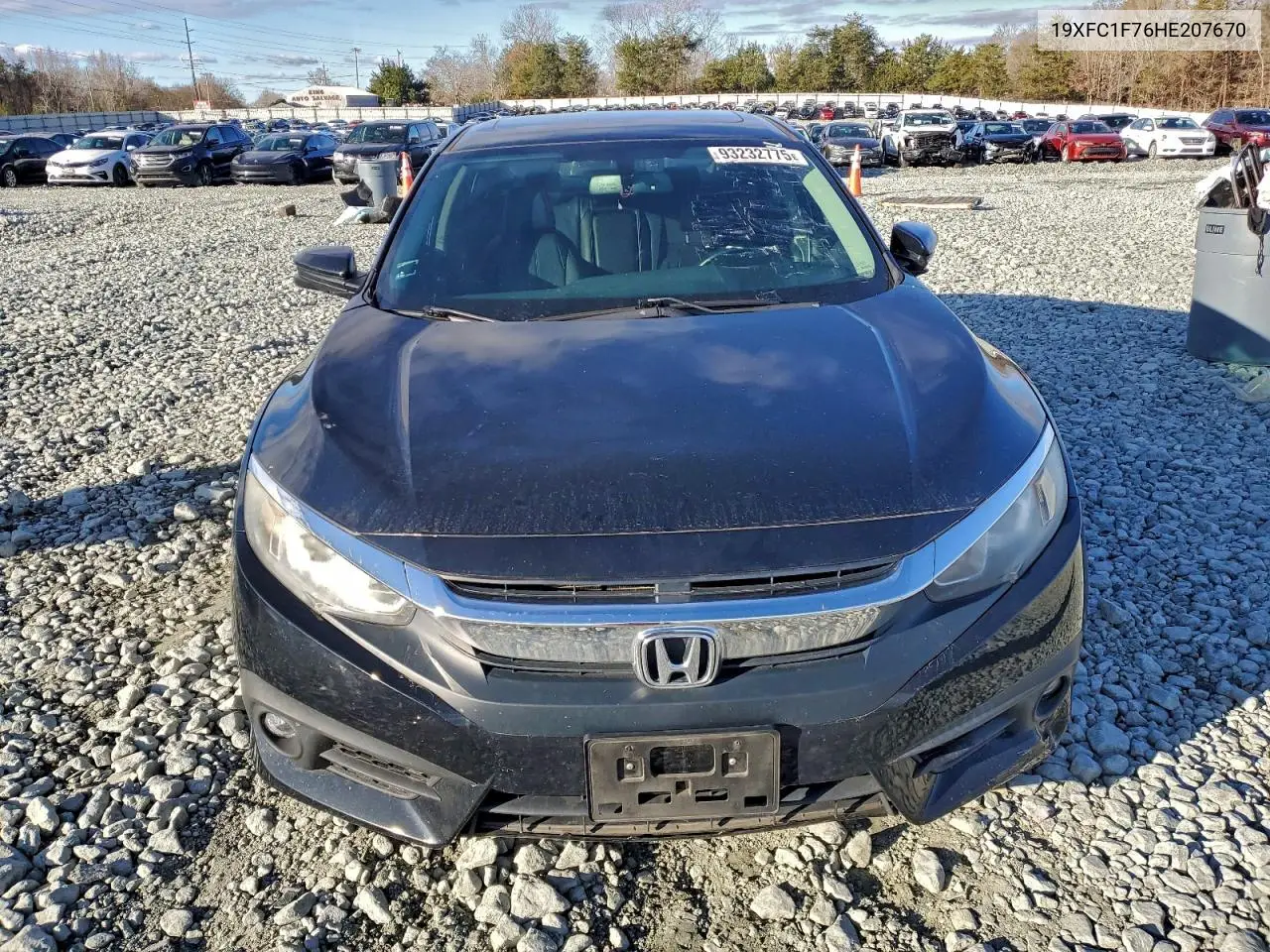 19XFC1F76HE207670 2017 Honda Civic Exl