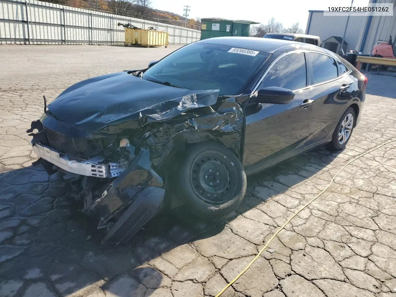 19XFC2F54HE051262 2017 Honda Civic Lx
