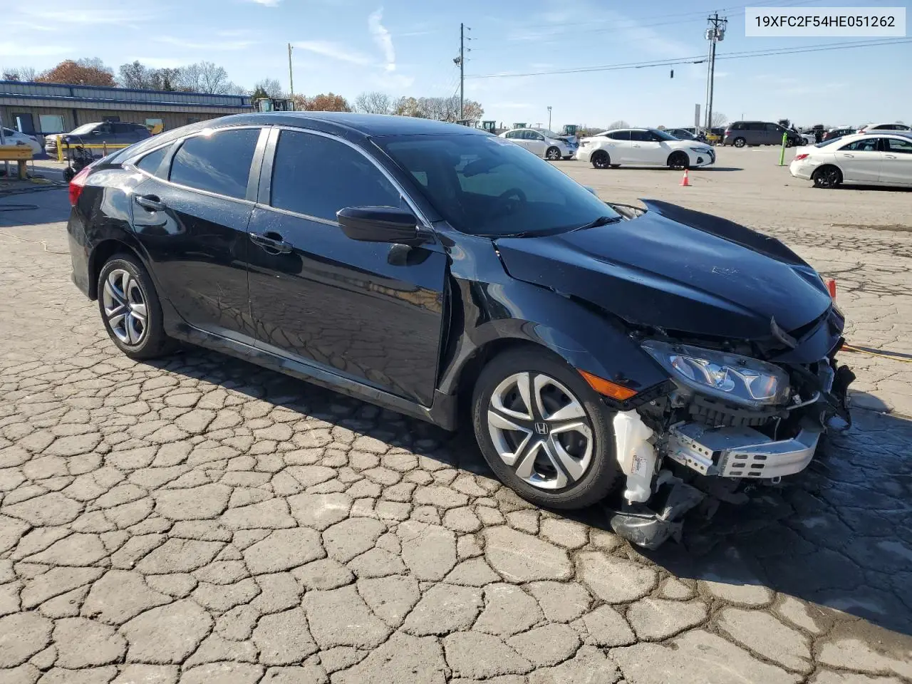 19XFC2F54HE051262 2017 Honda Civic Lx