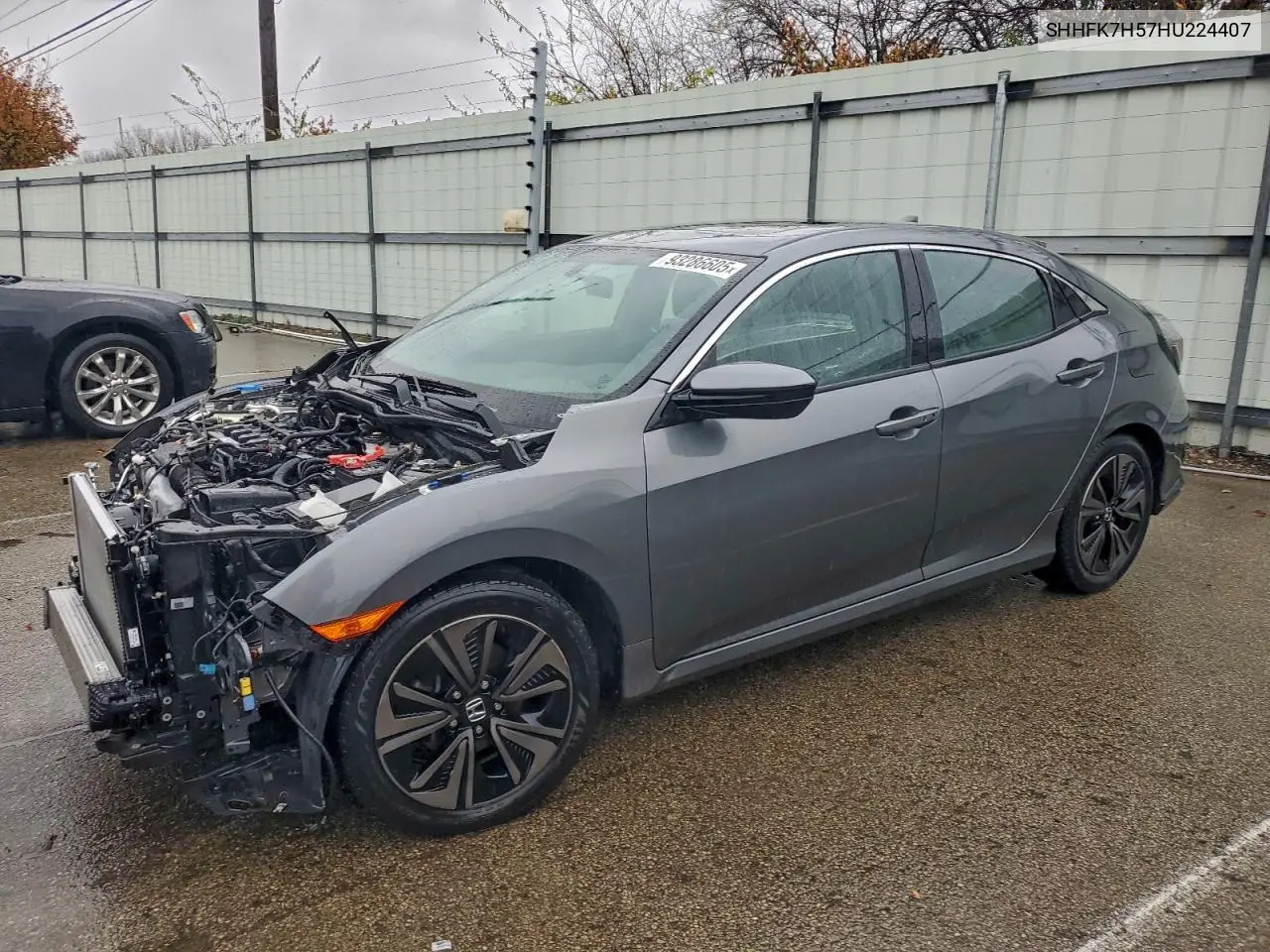 SHHFK7H57HU224407 2017 Honda Civic Ex