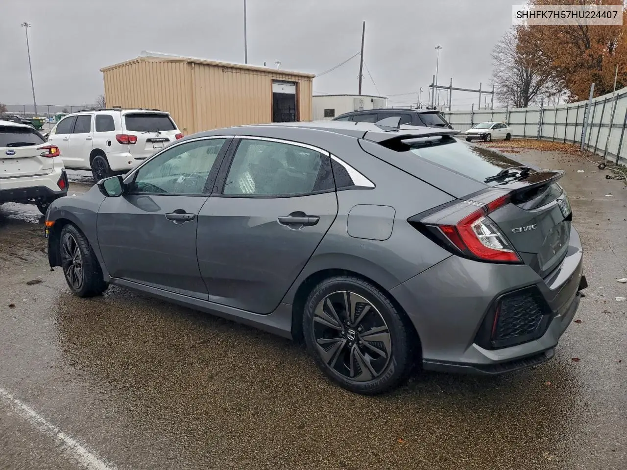 SHHFK7H57HU224407 2017 Honda Civic Ex