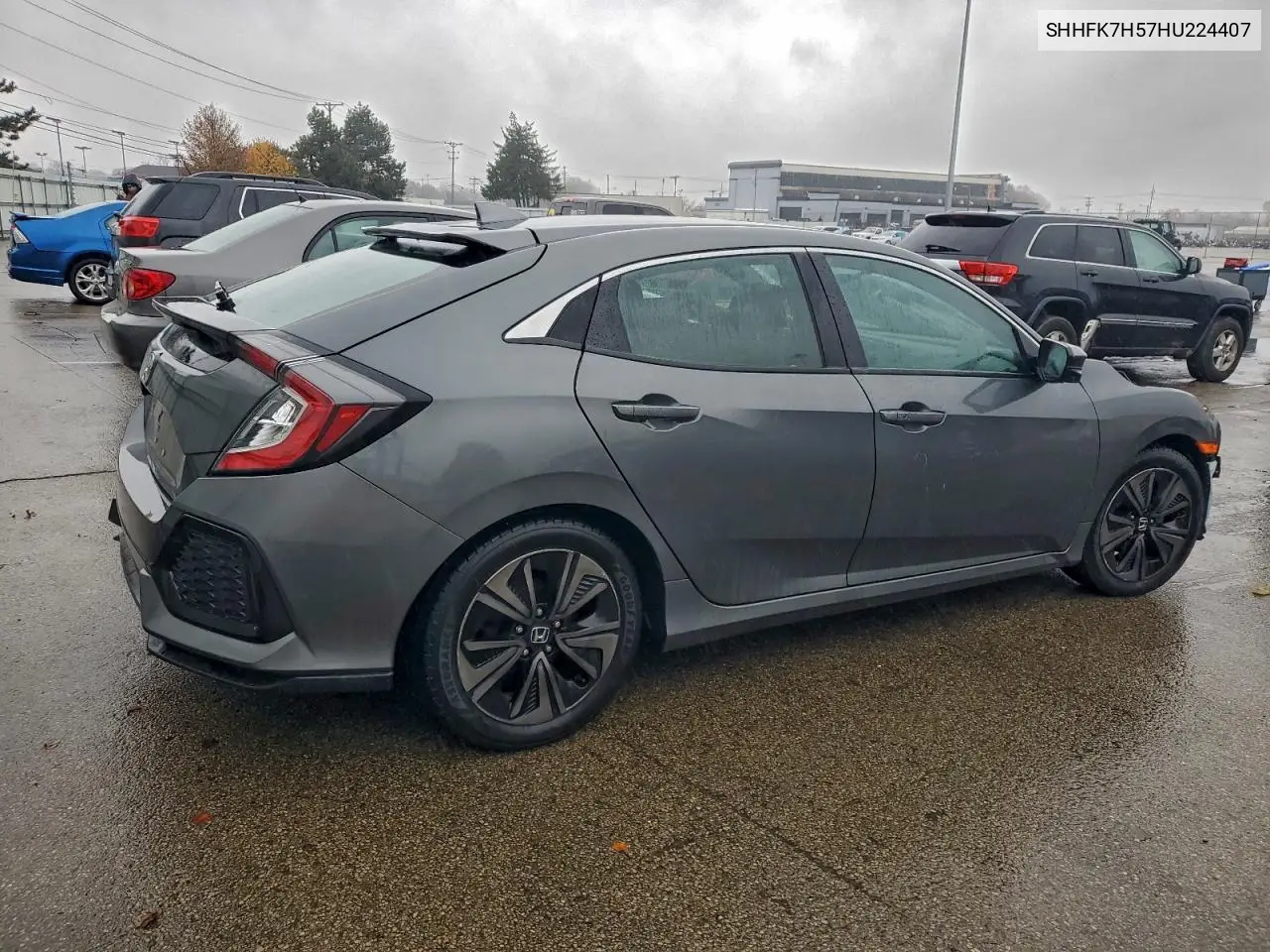 SHHFK7H57HU224407 2017 Honda Civic Ex