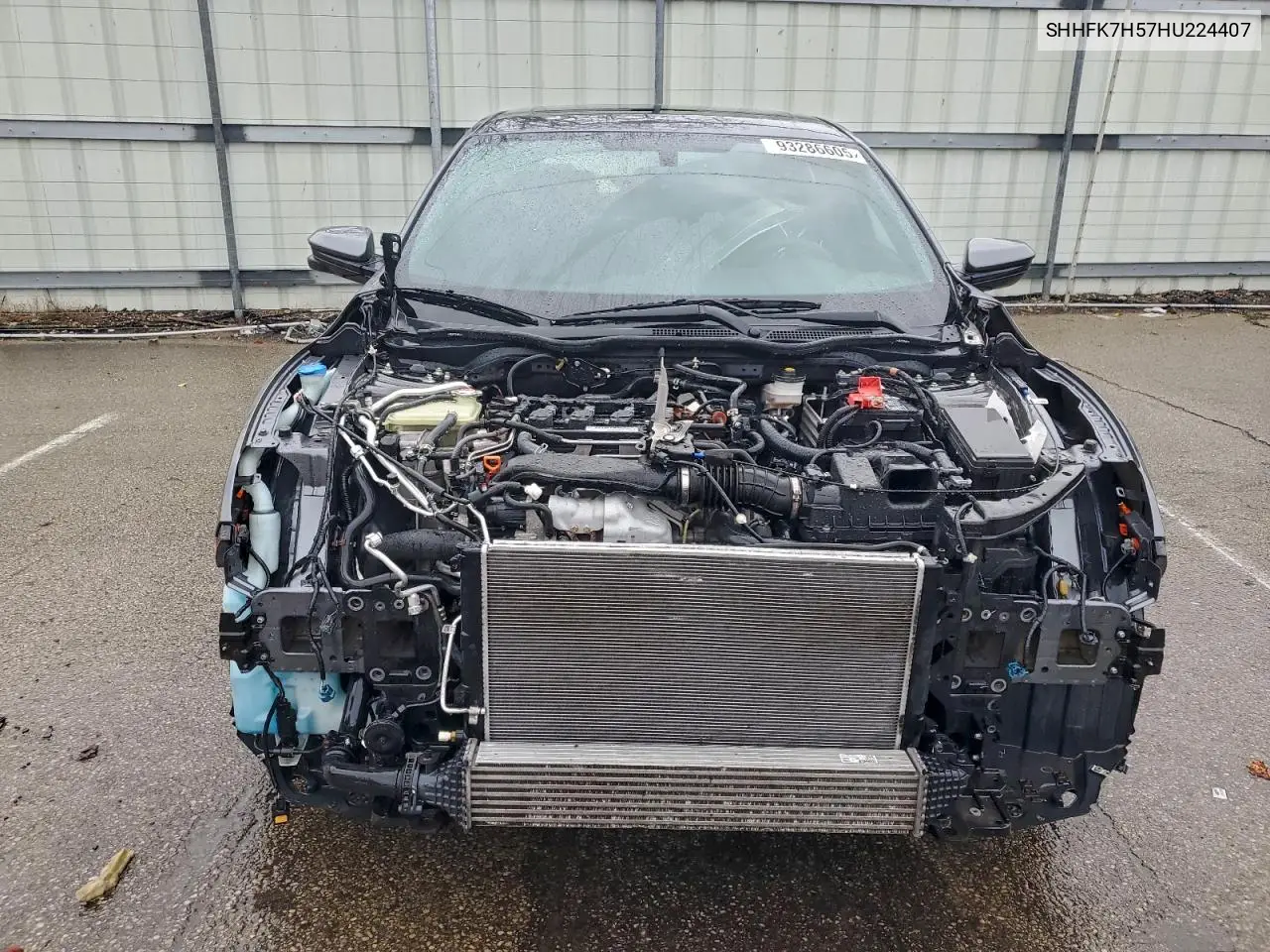 SHHFK7H57HU224407 2017 Honda Civic Ex