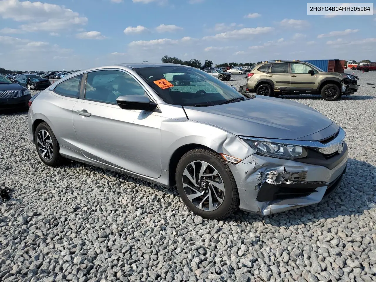 2HGFC4B04HH305984 2017 Honda Civic Lx