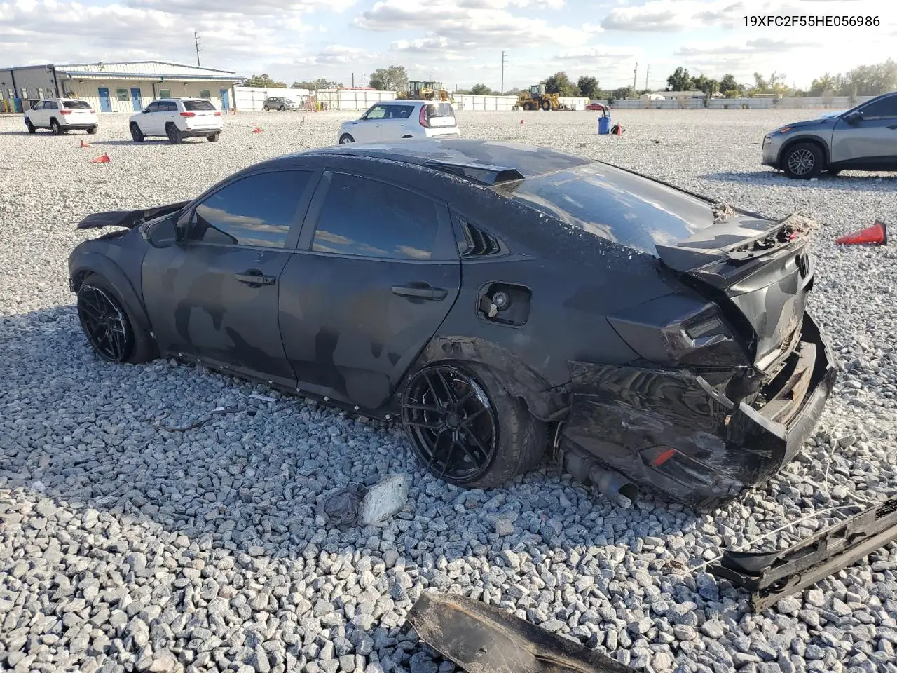 19XFC2F55HE056986 2017 Honda Civic Lx