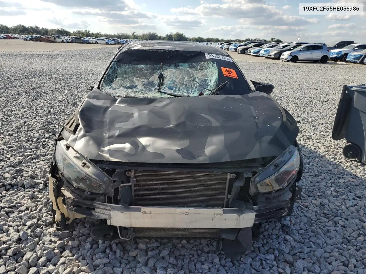 19XFC2F55HE056986 2017 Honda Civic Lx