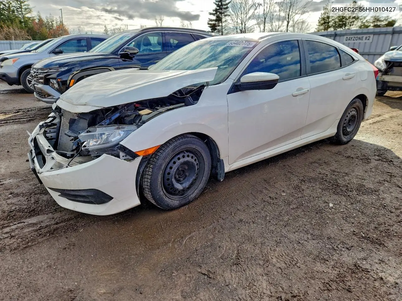 2HGFC2F56HH010427 2017 Honda Civic Lx