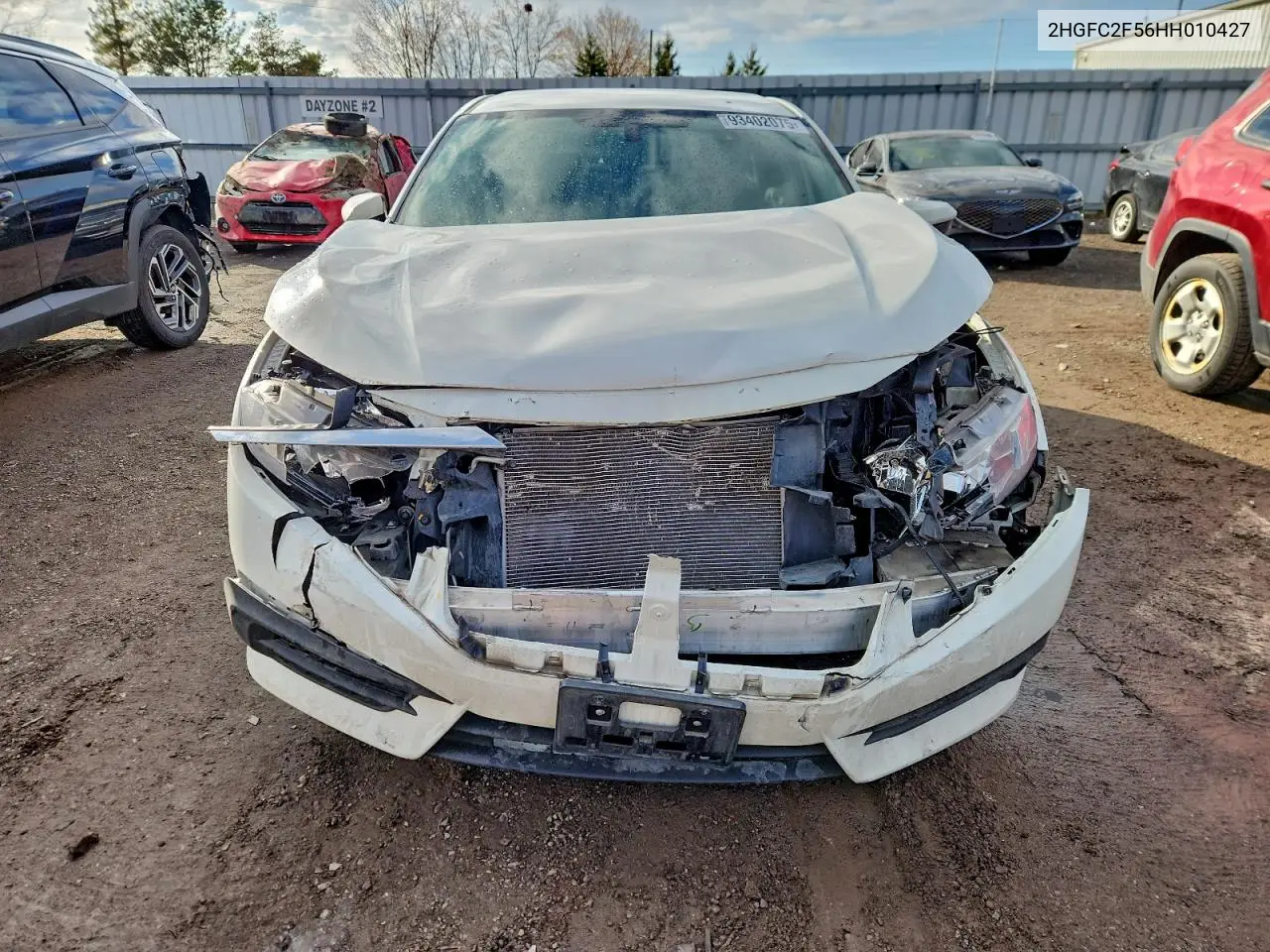 2HGFC2F56HH010427 2017 Honda Civic Lx