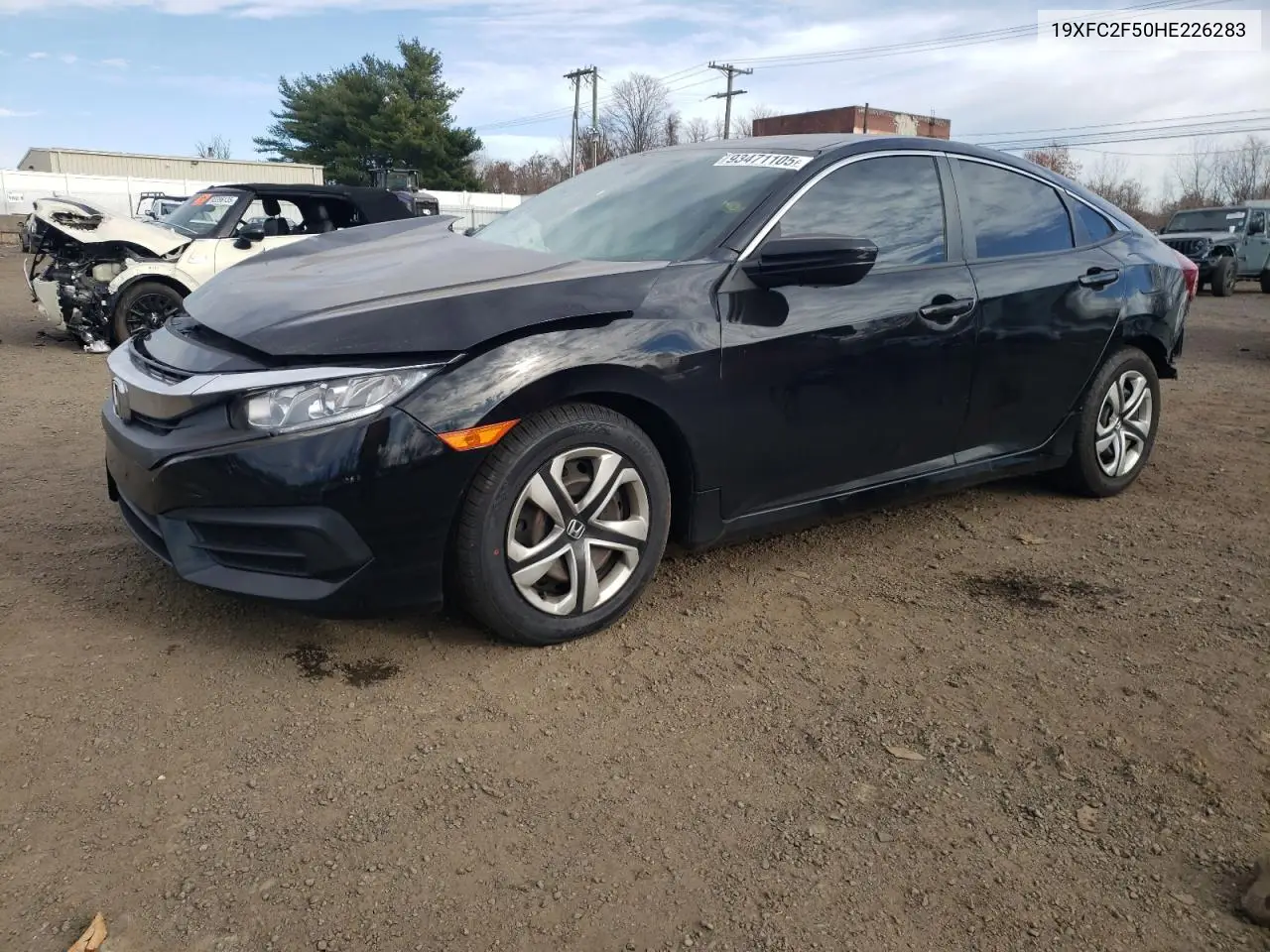 19XFC2F50HE226283 2017 Honda Civic Lx