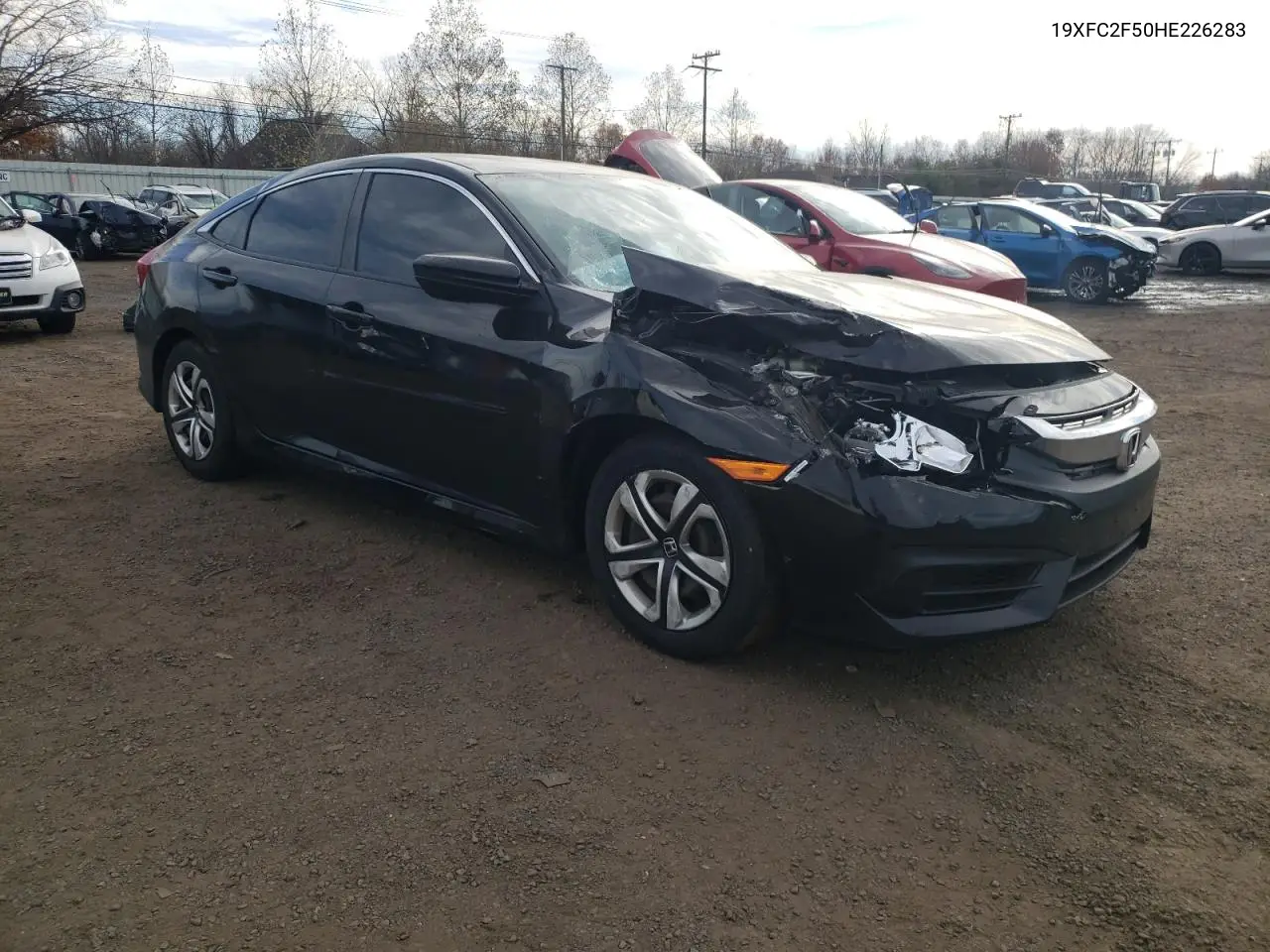 19XFC2F50HE226283 2017 Honda Civic Lx