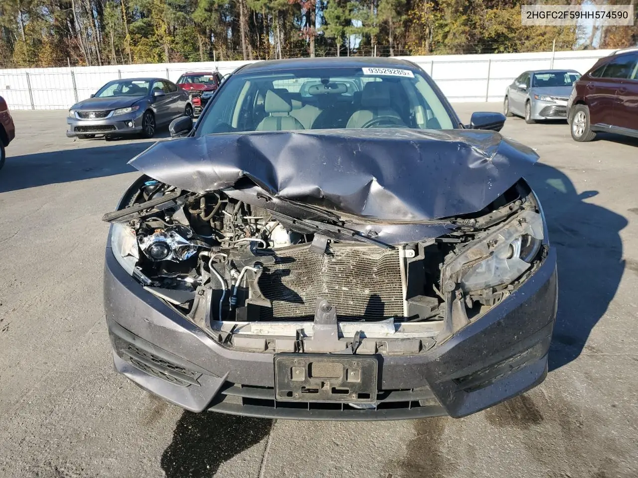 2HGFC2F59HH574590 2017 Honda Civic Lx