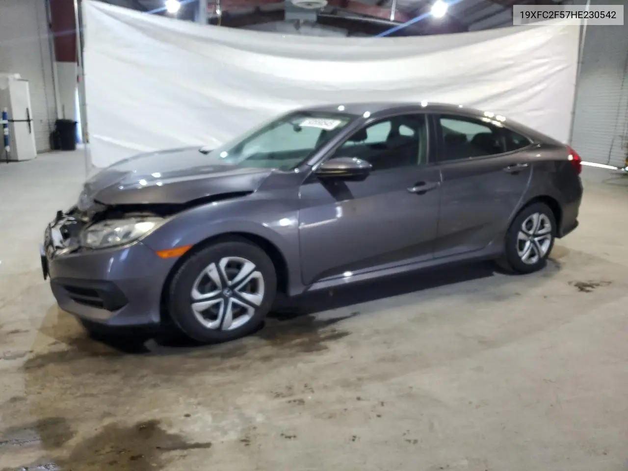 19XFC2F57HE230542 2017 Honda Civic Lx