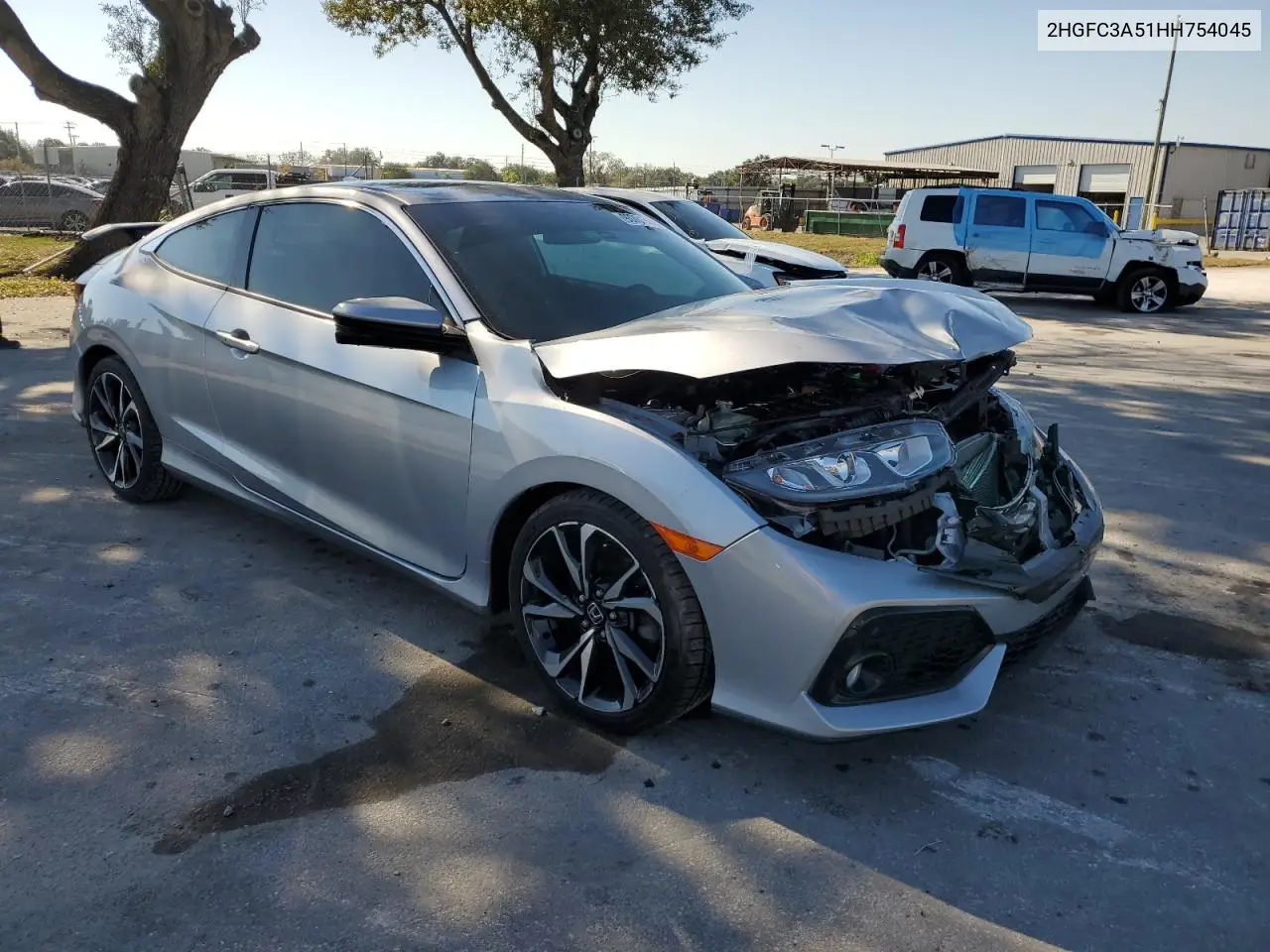 2HGFC3A51HH754045 2017 Honda Civic Si
