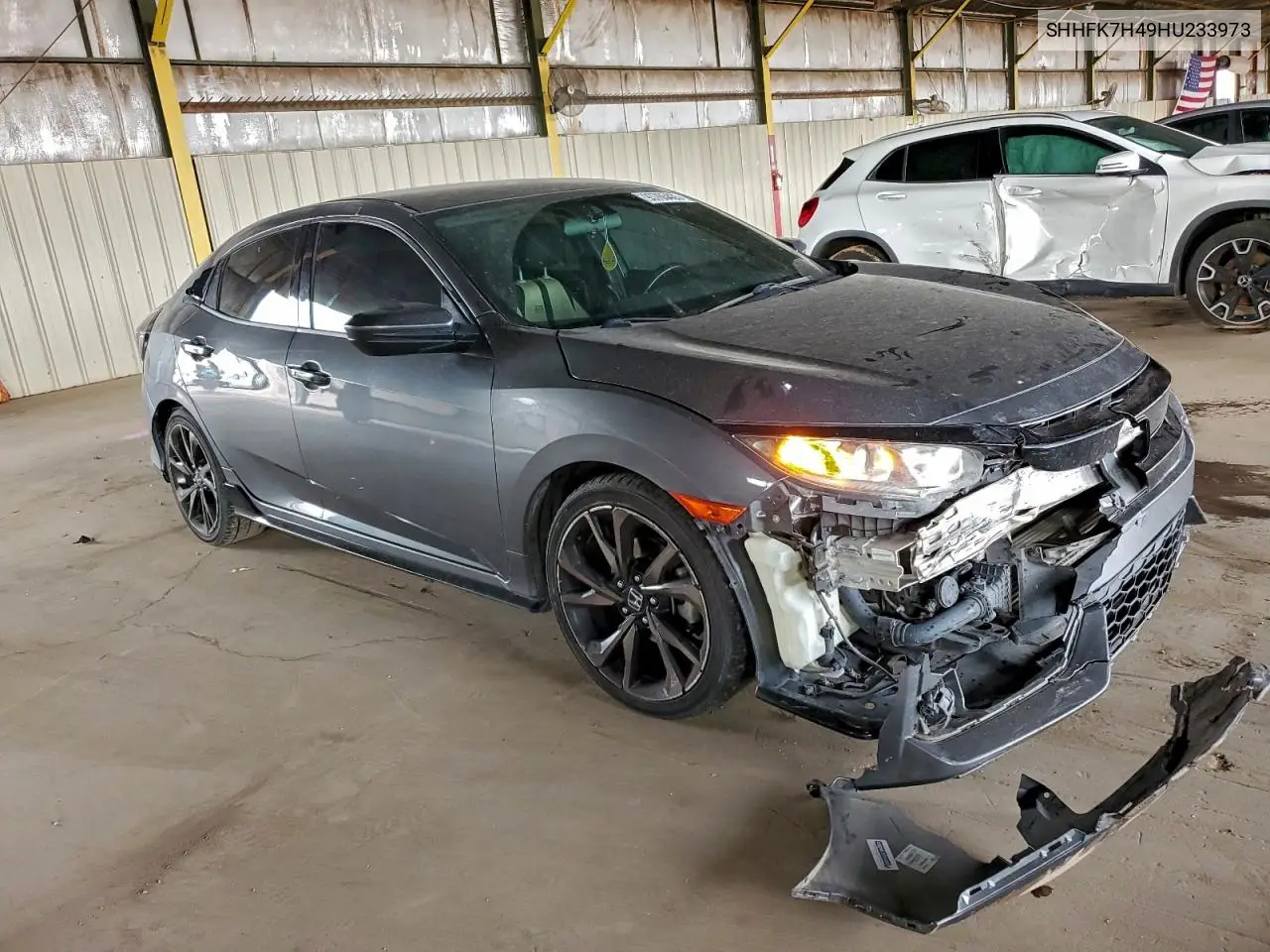 SHHFK7H49HU233973 2017 Honda Civic Sport