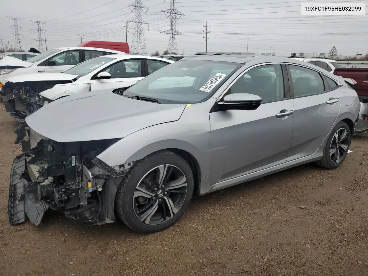 19XFC1F95HE032099 2017 Honda Civic Touring