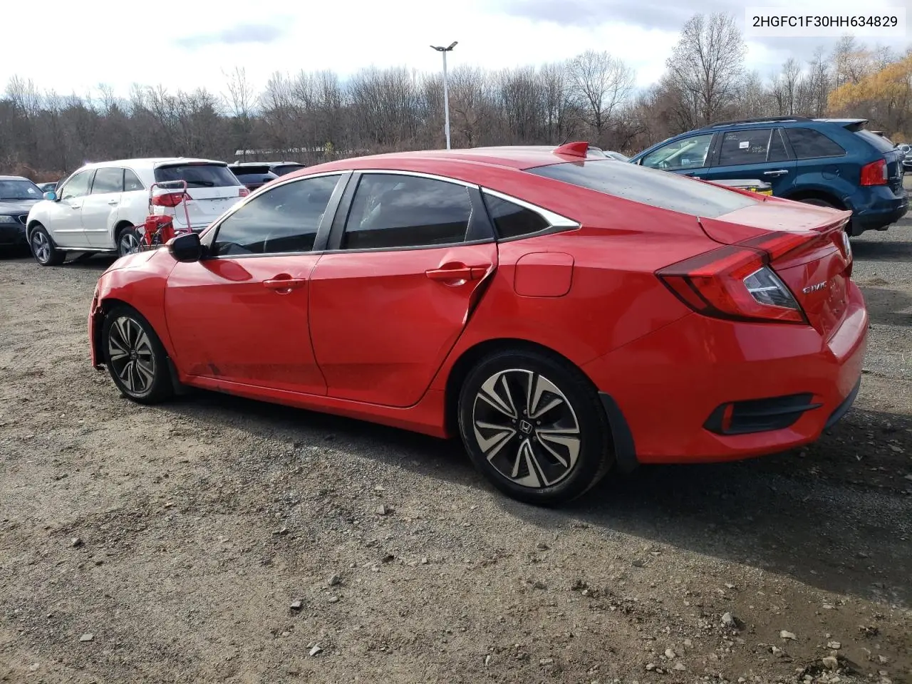 2HGFC1F30HH634829 2017 Honda Civic Ex