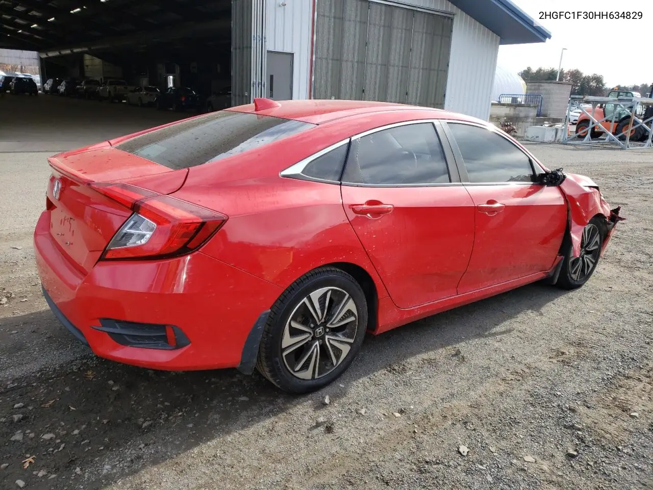 2HGFC1F30HH634829 2017 Honda Civic Ex