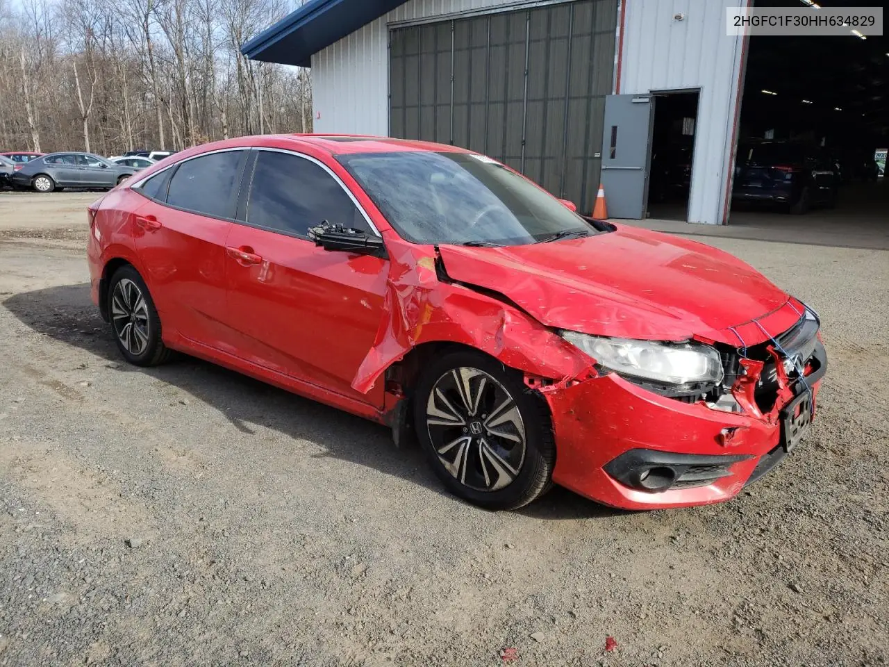 2HGFC1F30HH634829 2017 Honda Civic Ex