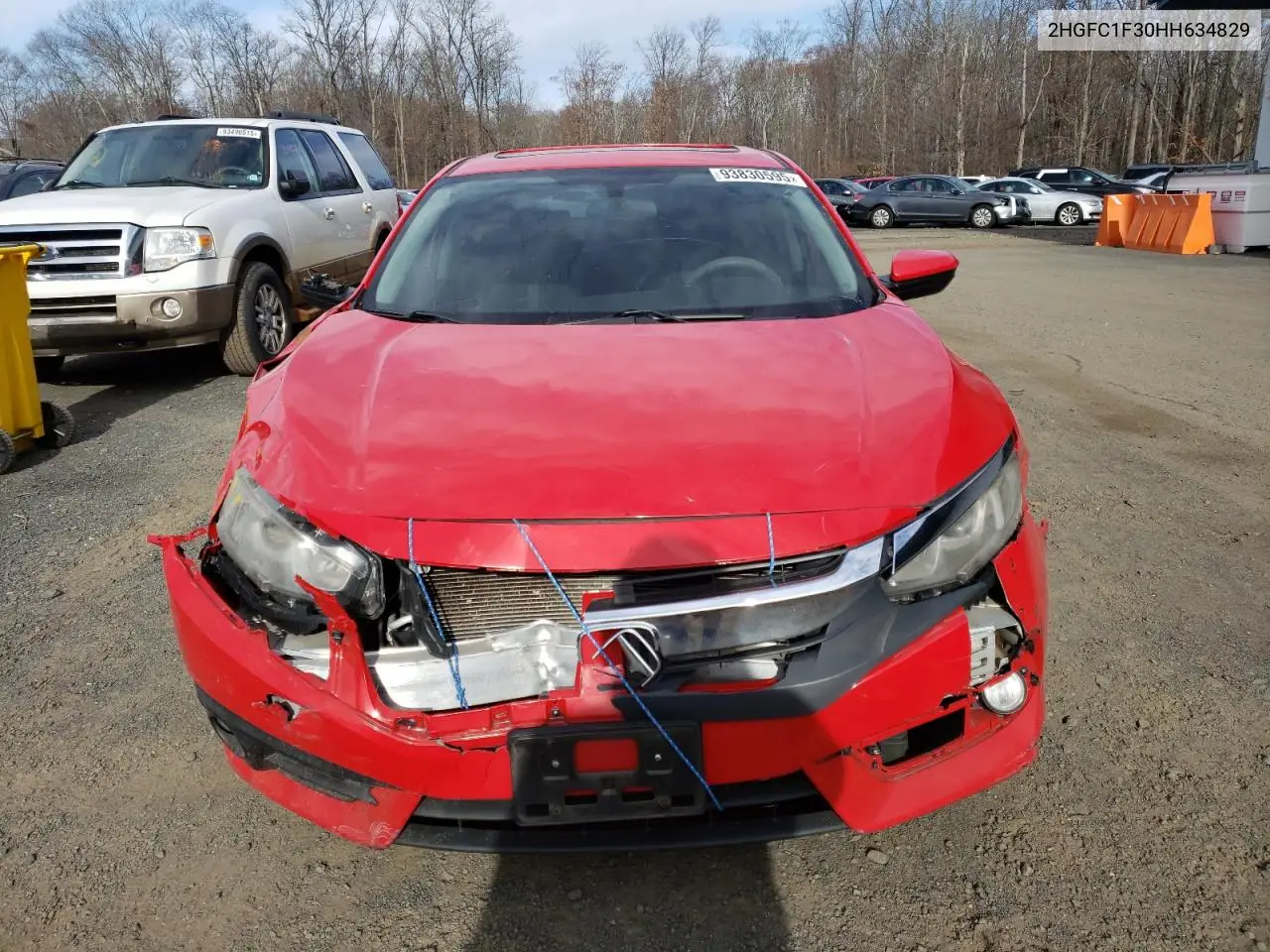 2HGFC1F30HH634829 2017 Honda Civic Ex