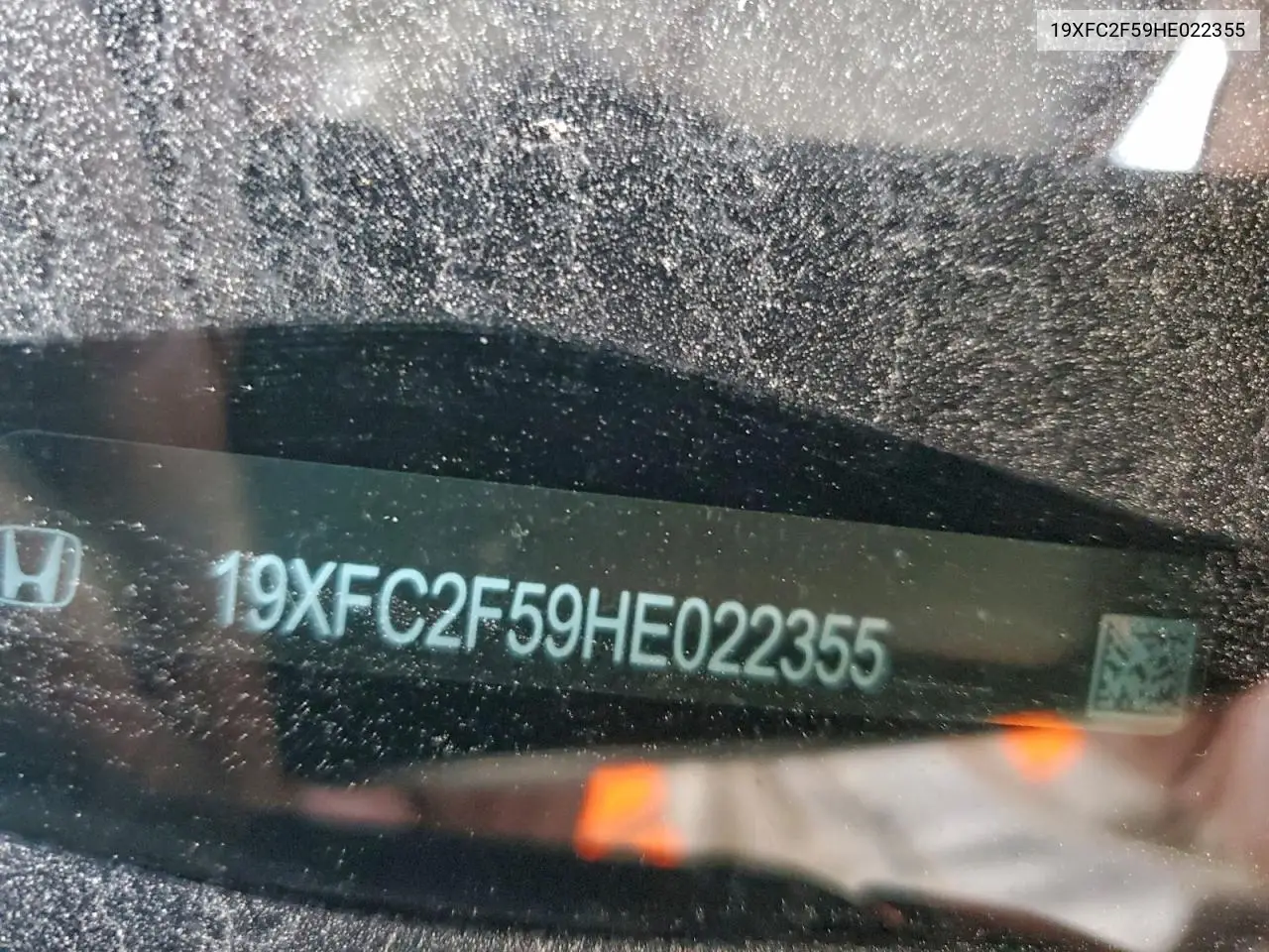19XFC2F59HE022355 2017 Honda Civic Lx