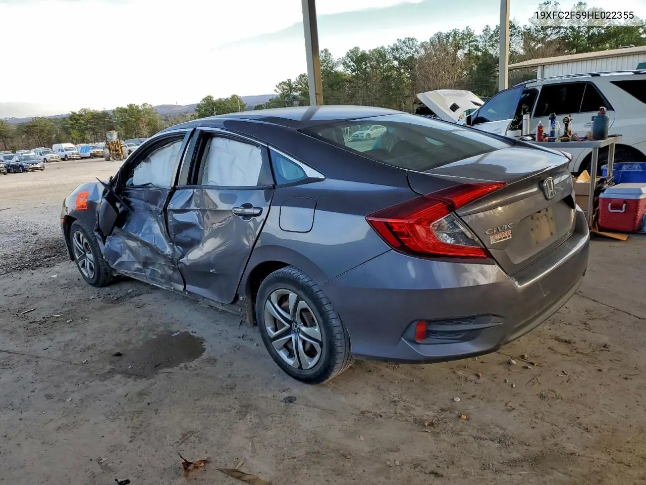 19XFC2F59HE022355 2017 Honda Civic Lx