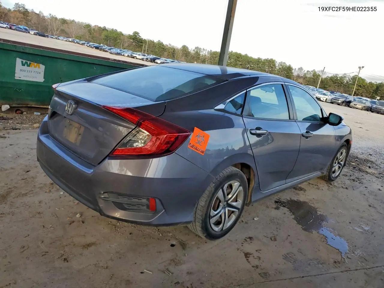 19XFC2F59HE022355 2017 Honda Civic Lx