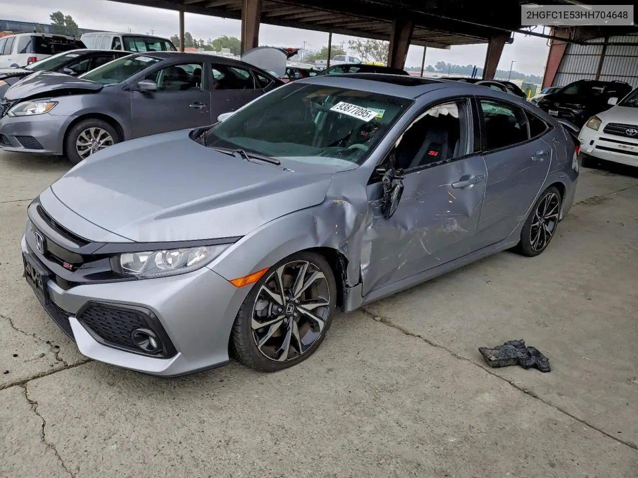 2HGFC1E53HH704648 2017 Honda Civic Si