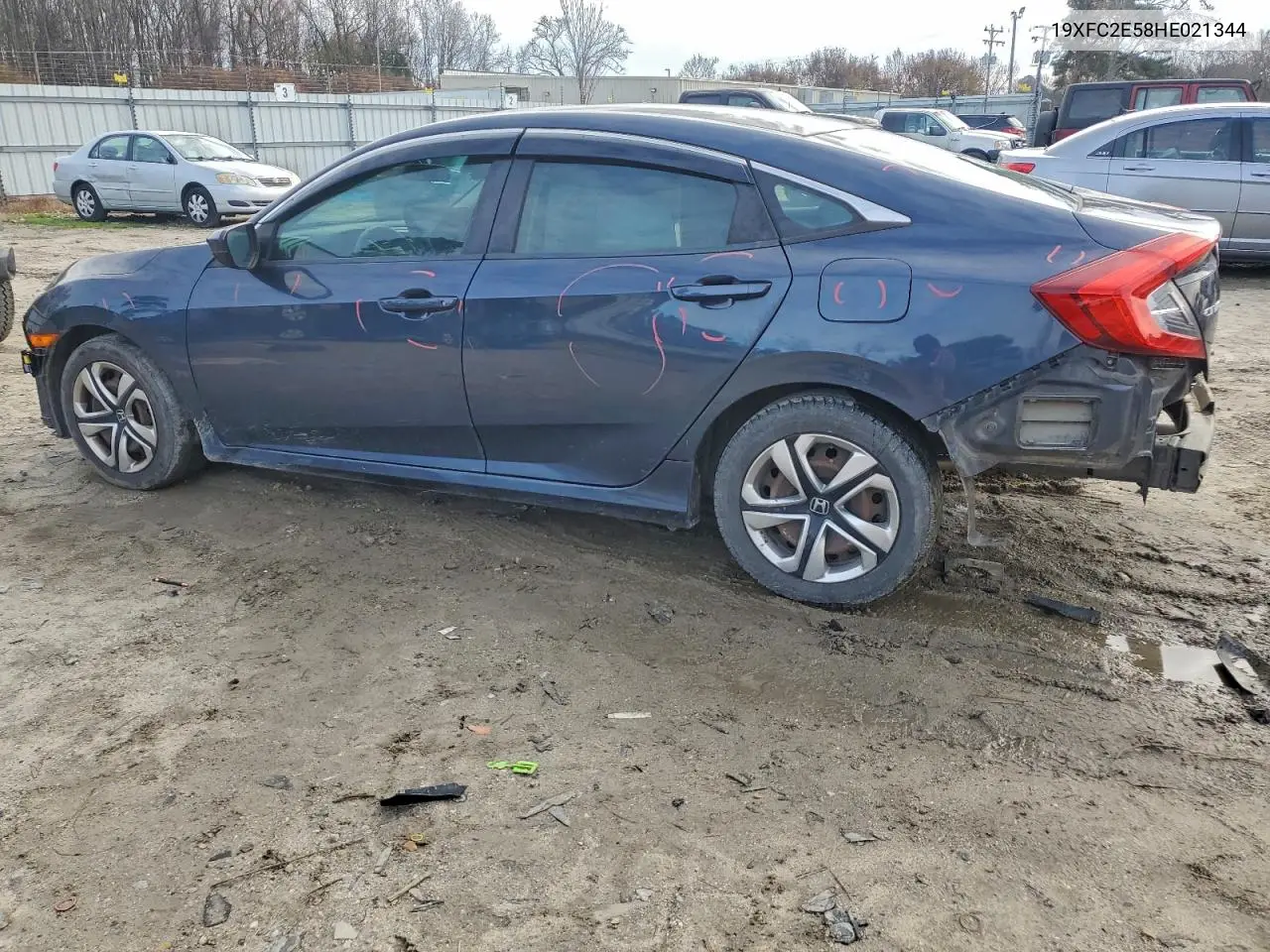 19XFC2E58HE021344 2017 Honda Civic Lx