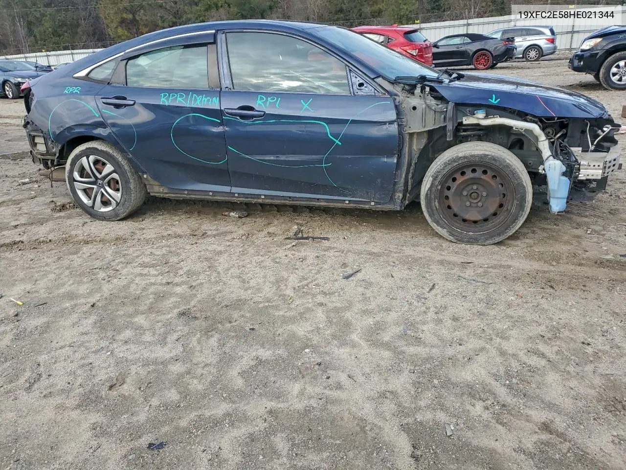 19XFC2E58HE021344 2017 Honda Civic Lx