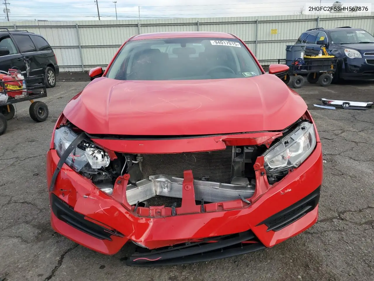 2HGFC2F53HH567876 2017 Honda Civic Lx