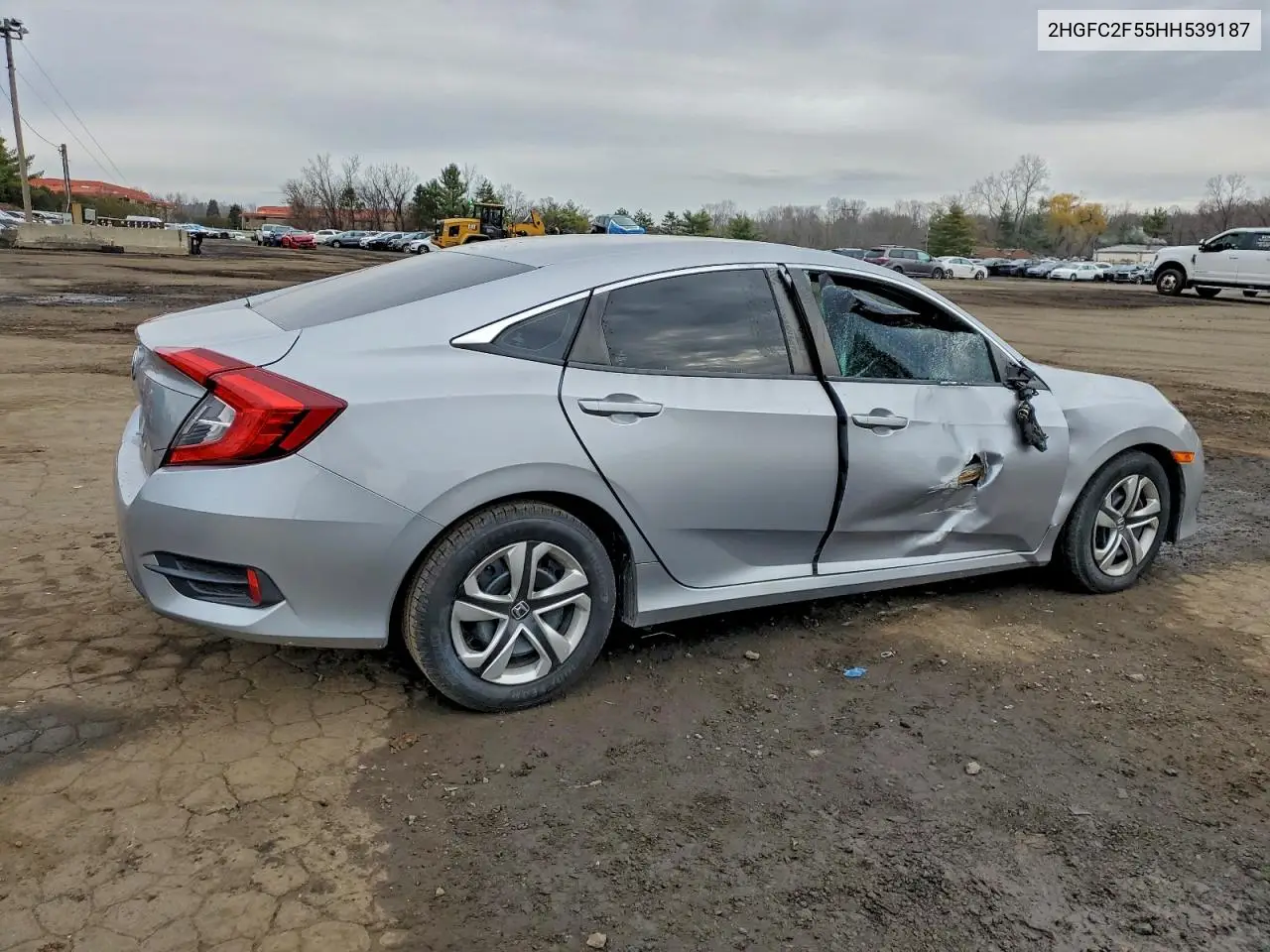 2HGFC2F55HH539187 2017 Honda Civic Lx