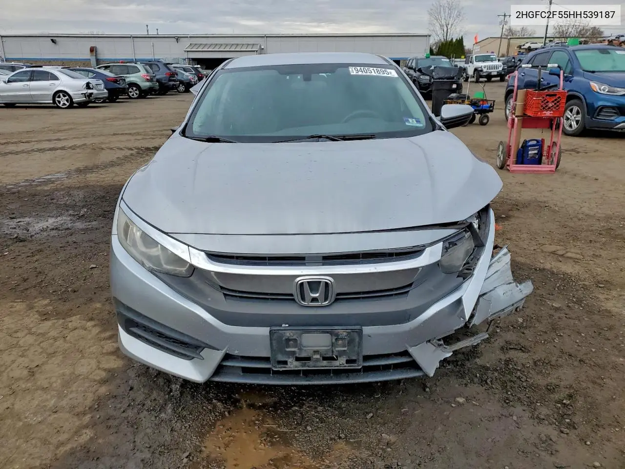 2HGFC2F55HH539187 2017 Honda Civic Lx