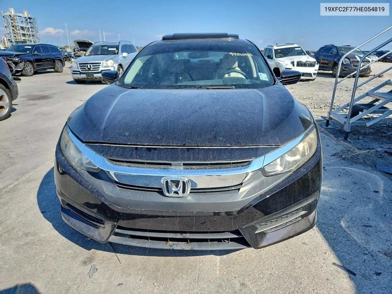 19XFC2F77HE054819 2017 Honda Civic Ex