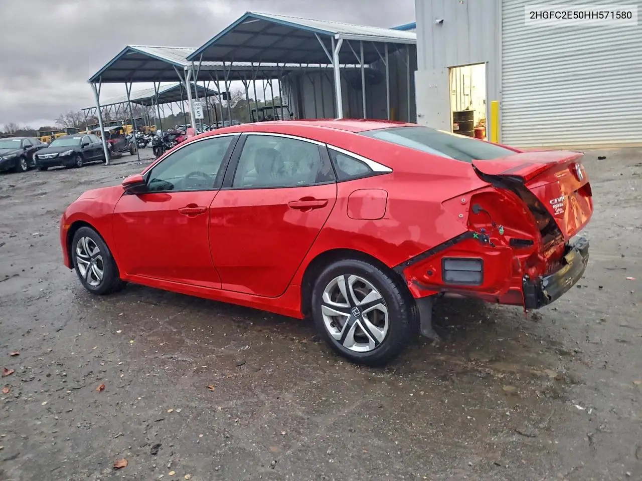 2HGFC2E50HH571580 2017 Honda Civic Lx