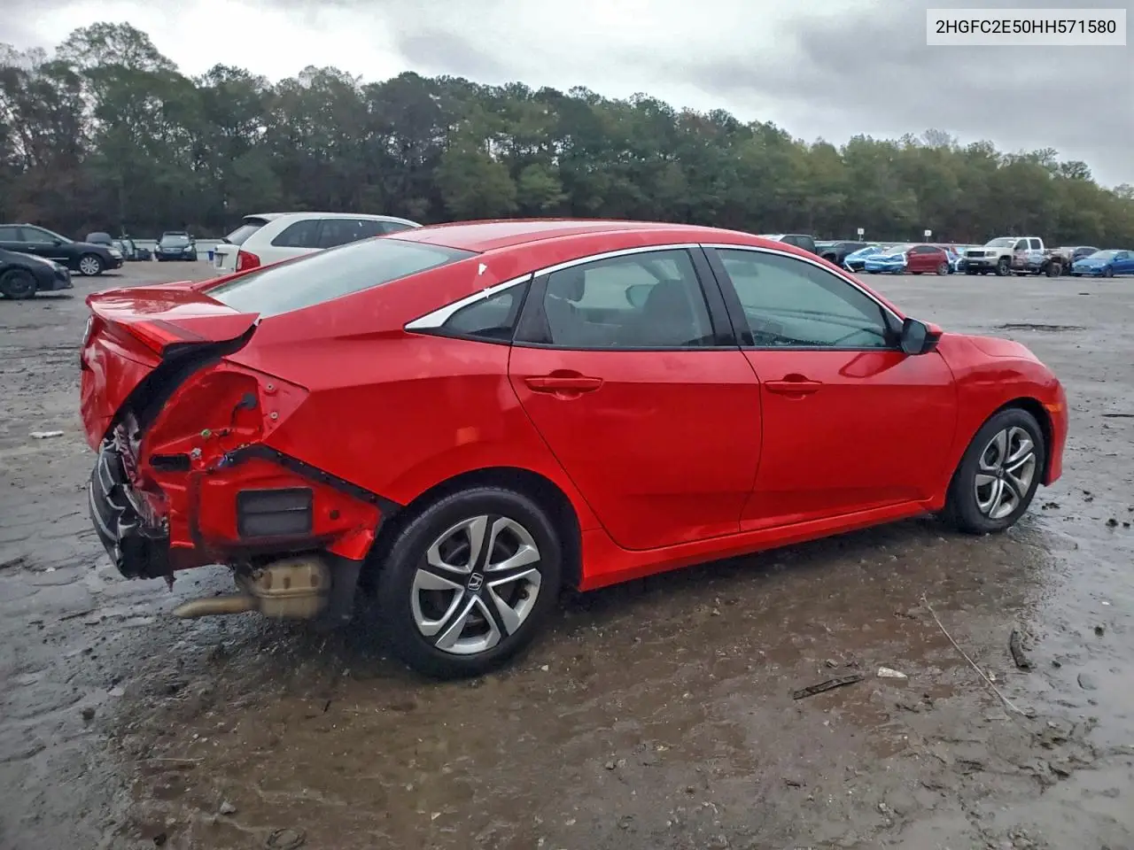 2HGFC2E50HH571580 2017 Honda Civic Lx