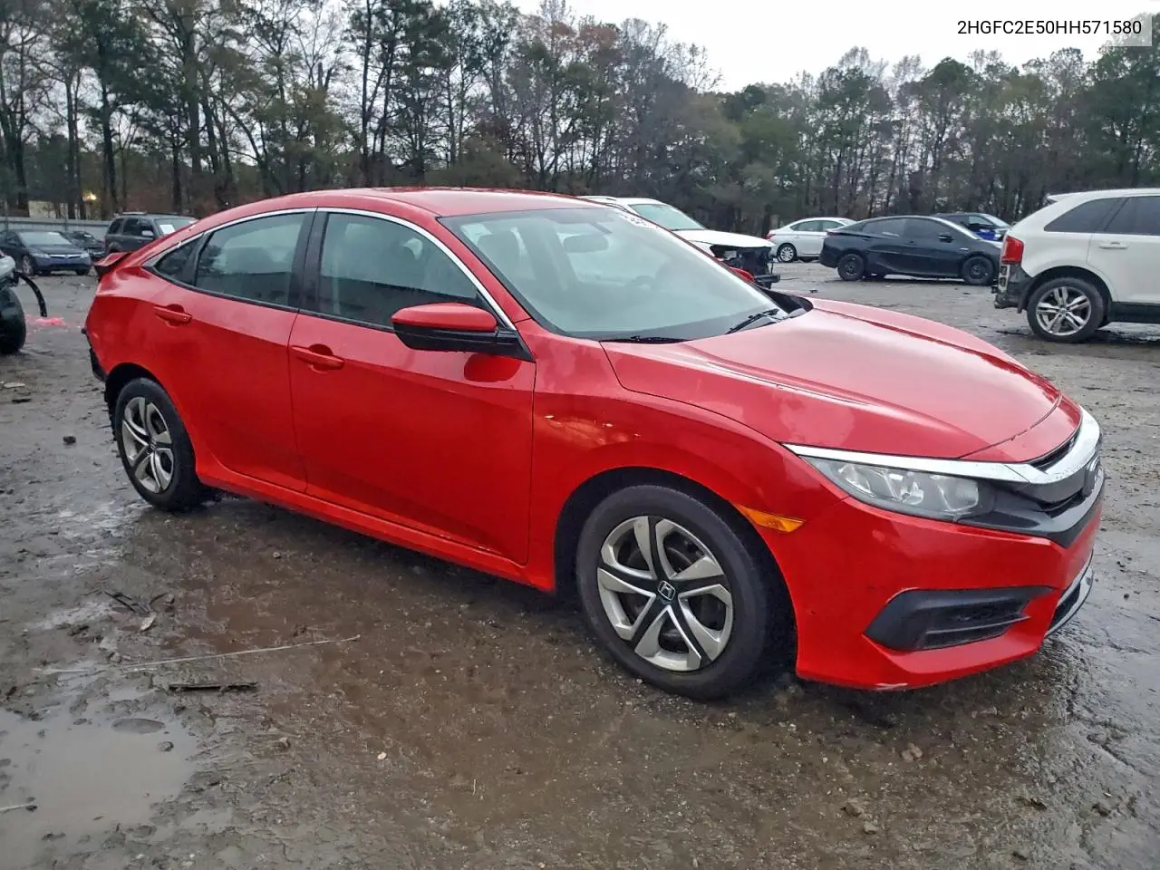 2HGFC2E50HH571580 2017 Honda Civic Lx