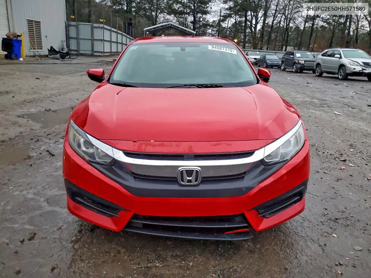 2HGFC2E50HH571580 2017 Honda Civic Lx