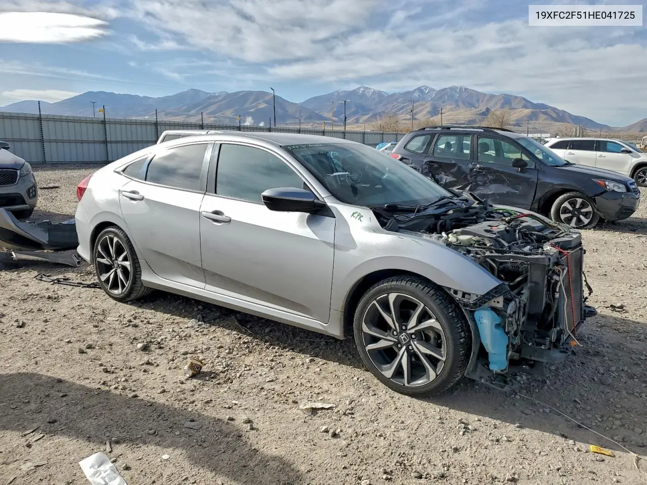 19XFC2F51HE041725 2017 Honda Civic Lx