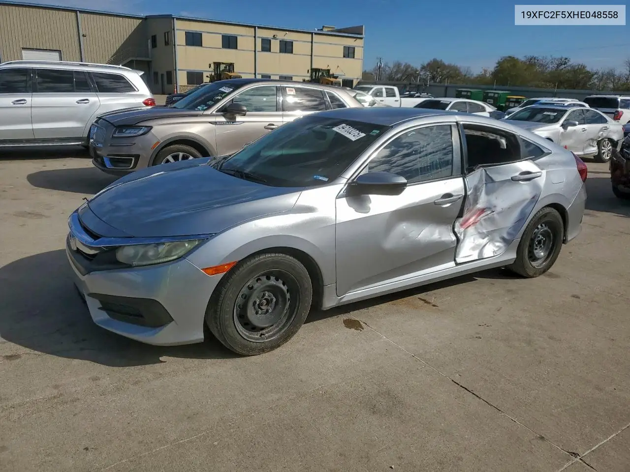 19XFC2F5XHE048558 2017 Honda Civic Lx