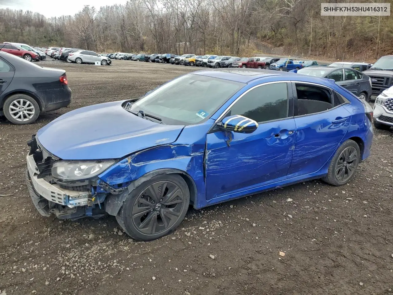 SHHFK7H53HU416312 2017 Honda Civic Ex
