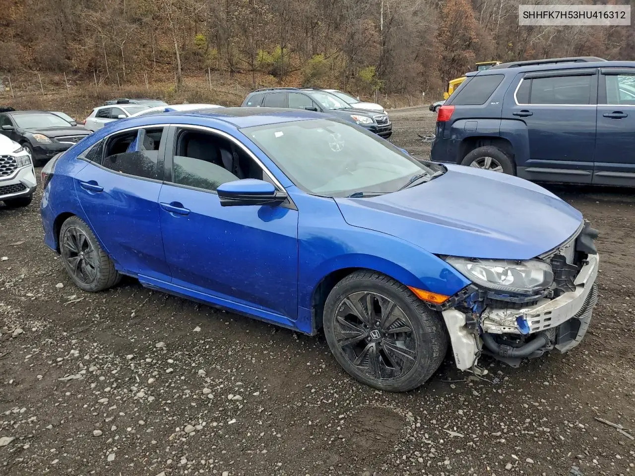 SHHFK7H53HU416312 2017 Honda Civic Ex