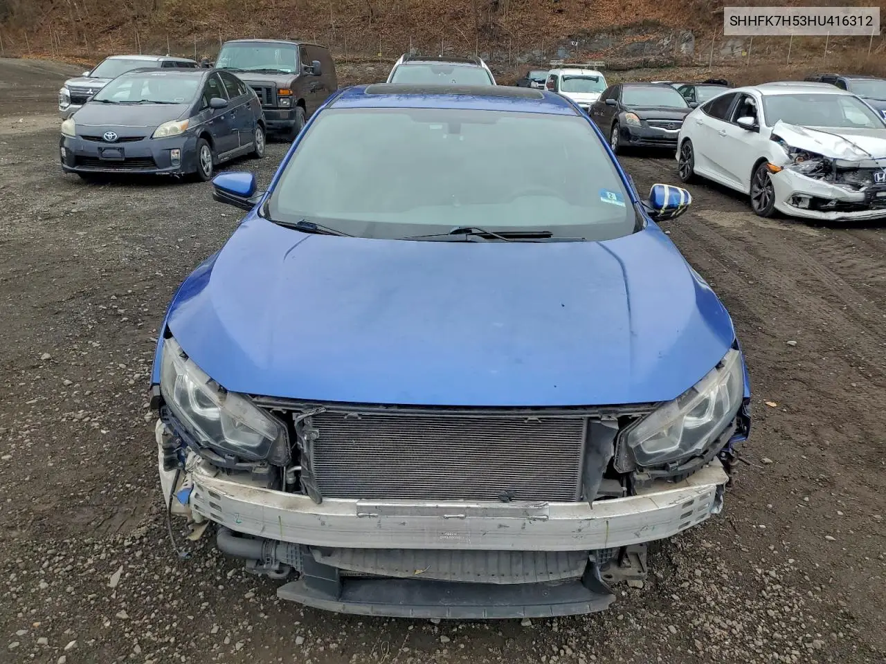 SHHFK7H53HU416312 2017 Honda Civic Ex