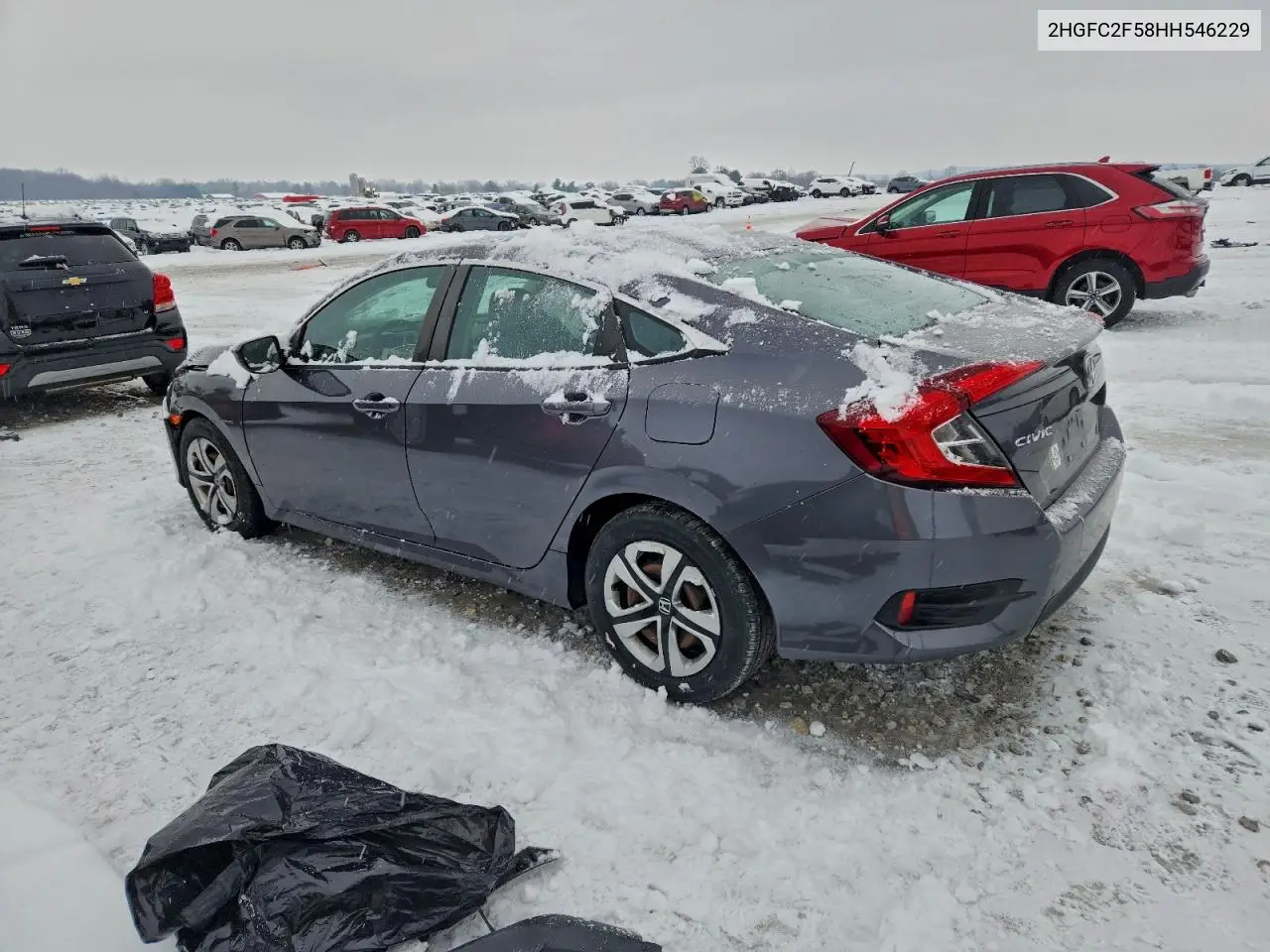2HGFC2F58HH546229 2017 Honda Civic Lx